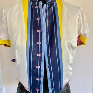 Ralph Lauren Collection Purple Label Equestrian Pink Silk Lined Jacket size 10